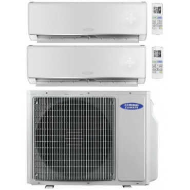 Мультисплит система GENERAL CLIMATE GC-ME09HRI / GC-ME012HRI / GU-M2E18H1(WiFi)